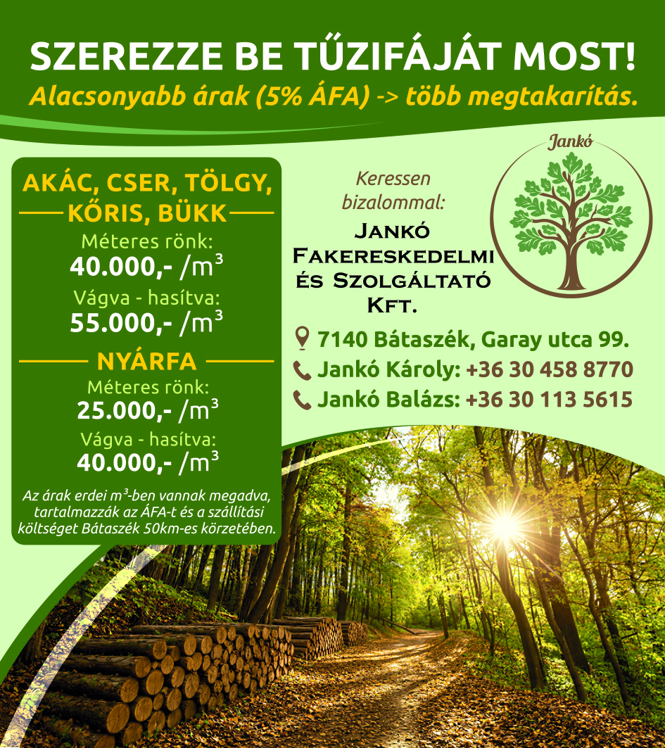 Jankó Fa Tűzifa